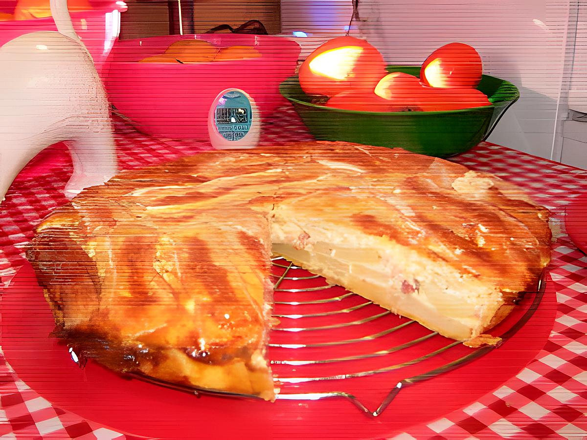 recette tarte pomme de terre camembert