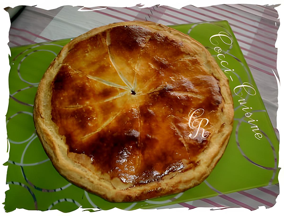 recette Galette des Rois Choco-Framboises