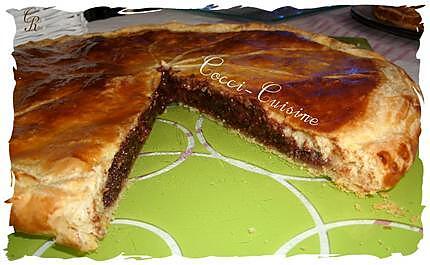 recette Galette des Rois Choco-Framboises