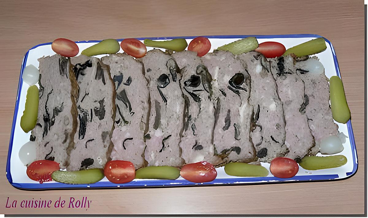 recette Tarrine de volaille aux champignons