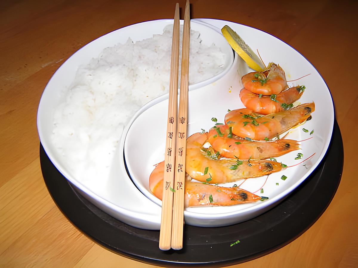 recette Crevettes sautées au curry