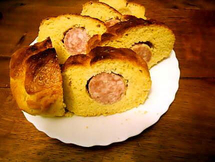 recette SAUCISSON BRIOCHE