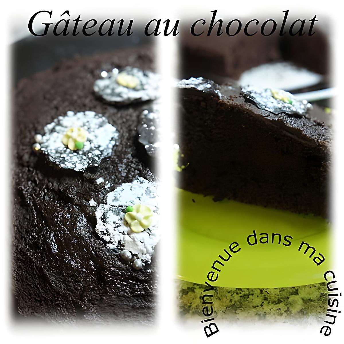 recette Gâteau au chocolat