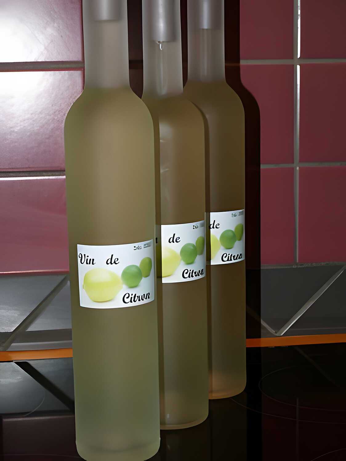 Recette de Vin de Citron (limoncello) — free download