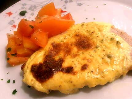 recette longe de porc gratiné, sauce moutarde