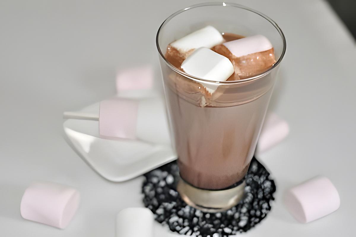 recette Chocolat chaud chamallows