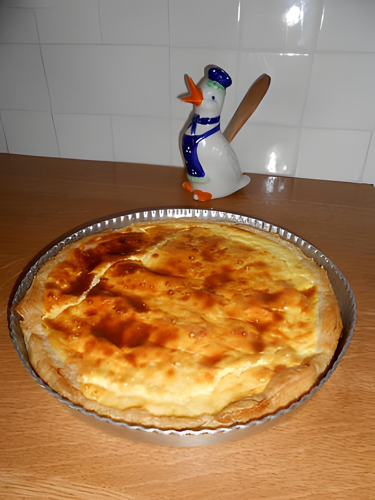 recette Tarte au maroilles à ma façon.