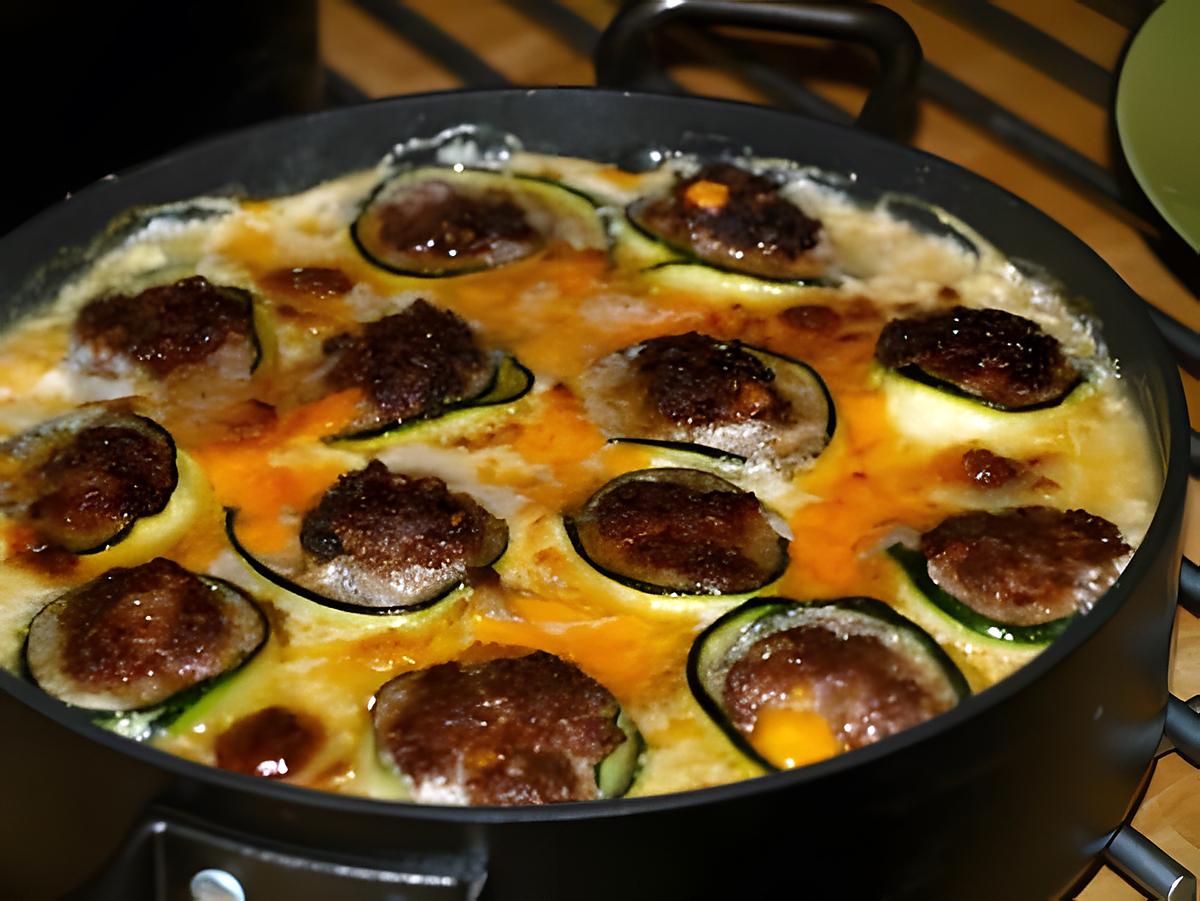 recette Cannellonis de Courgettes Farcis au Boeuf et à la Béchamel Mimolette