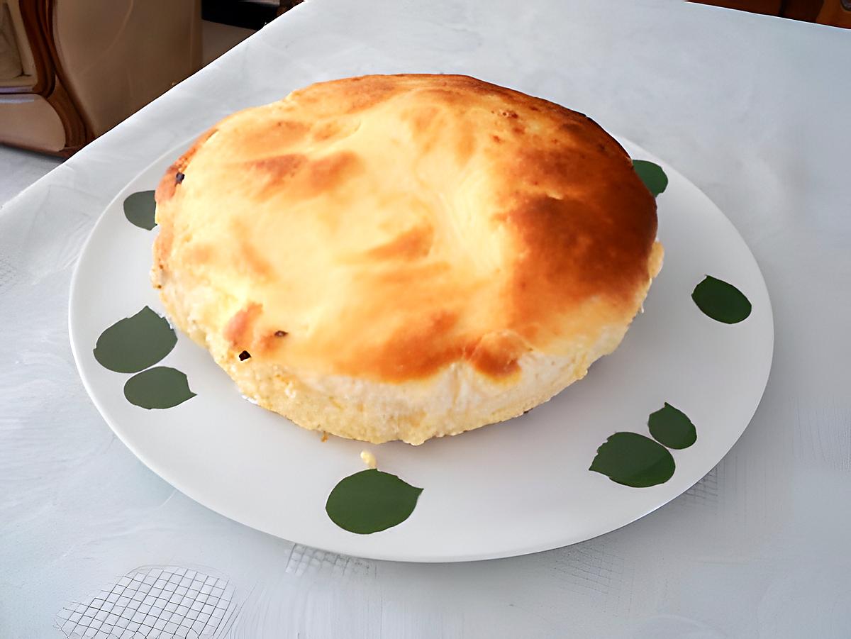 recette Gâteau mousseux au fromage blanc et spéculos