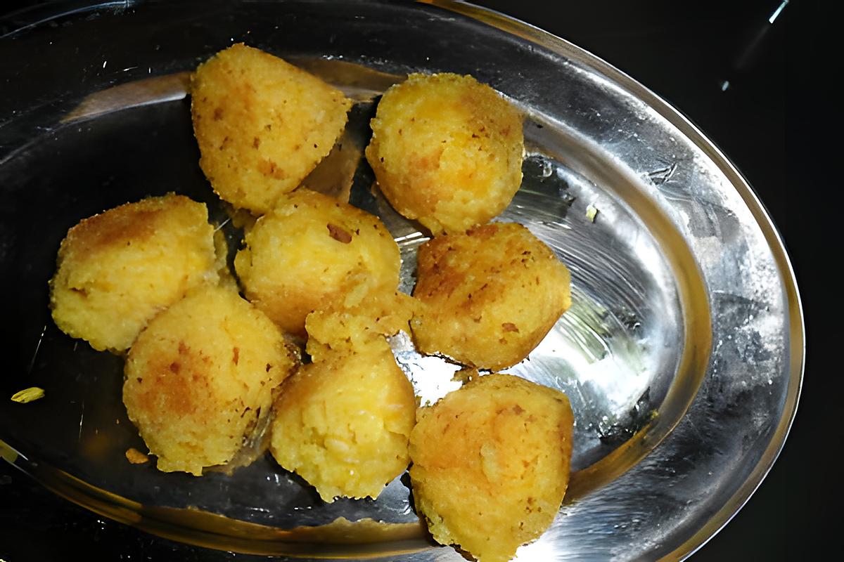 recette croquettes de riz à la raclette