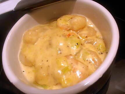 recette cocotte de crevettes au curry