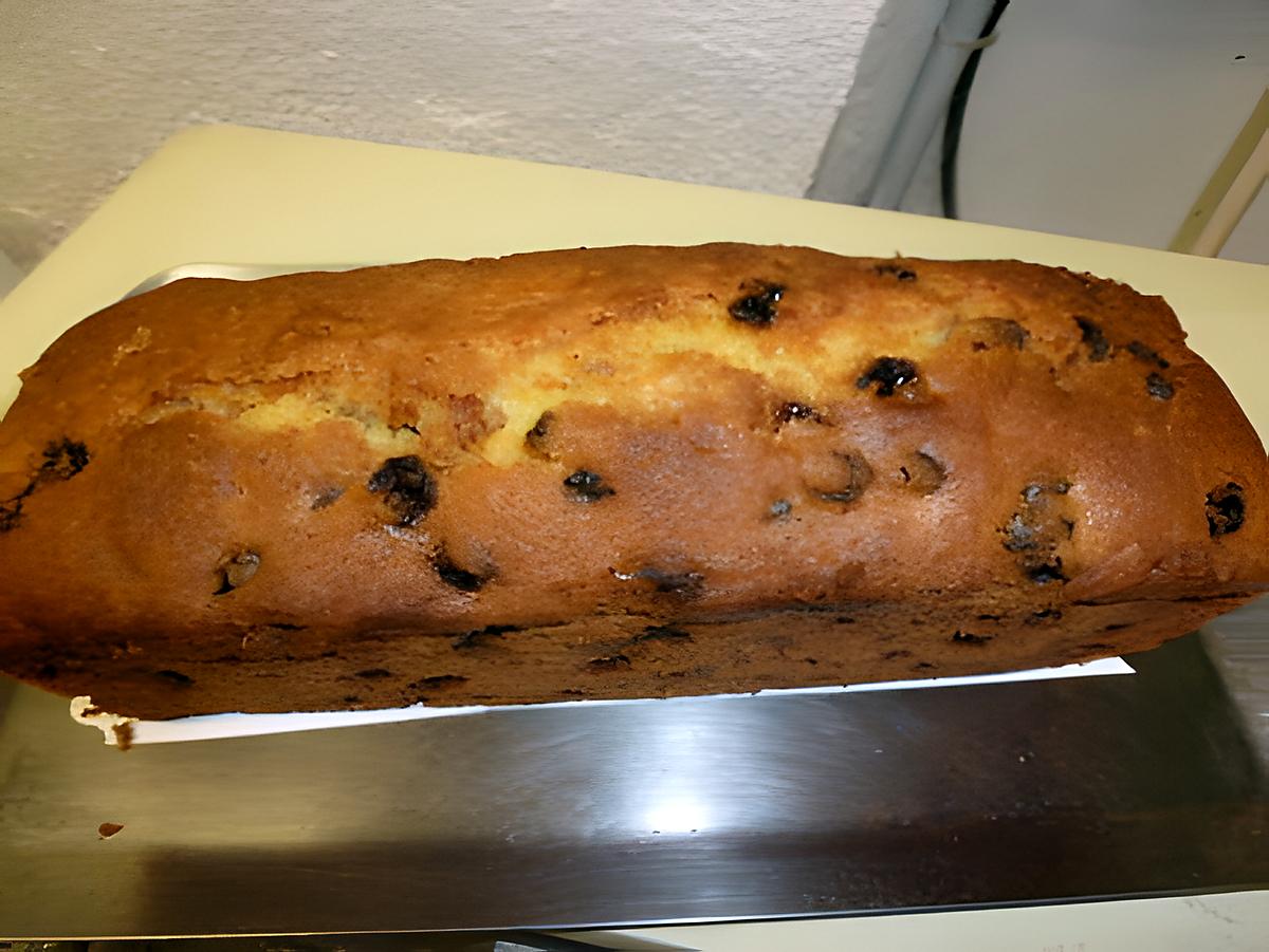 recette cake aux raisins (recette lenotre)