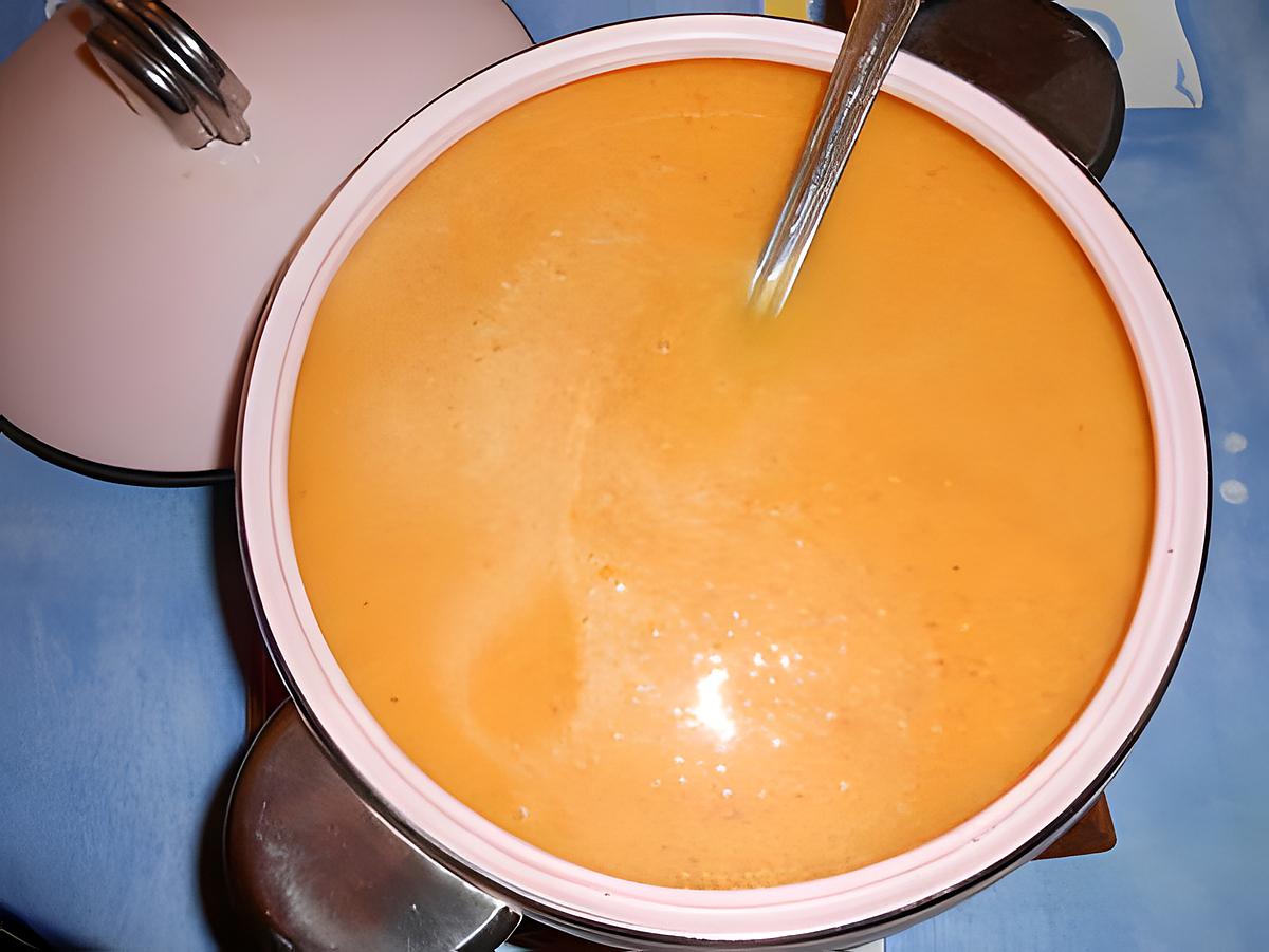 recette Potage crecy