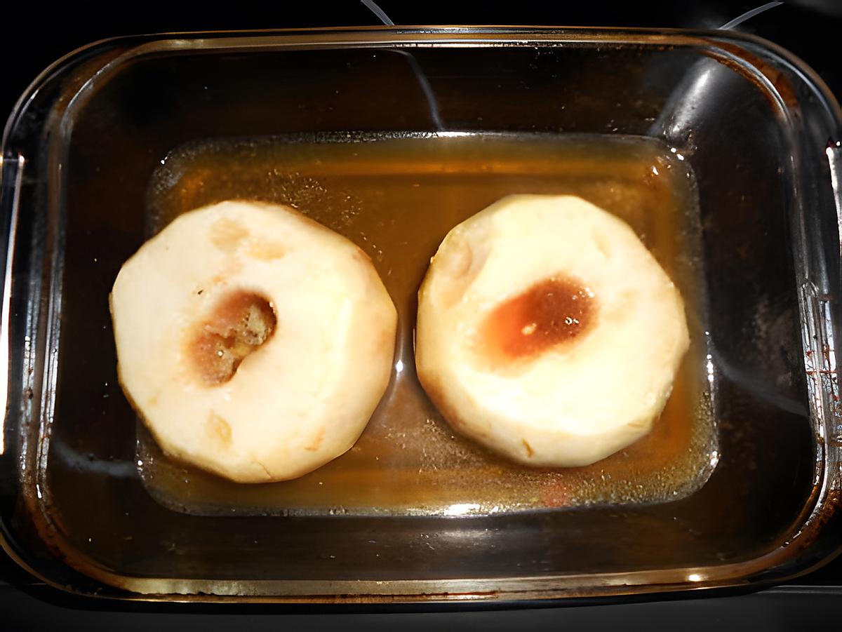 recette pommes canada au four flambées au calvados