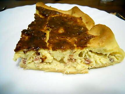 recette TARTE AU JAMBON ET MASCARPONE