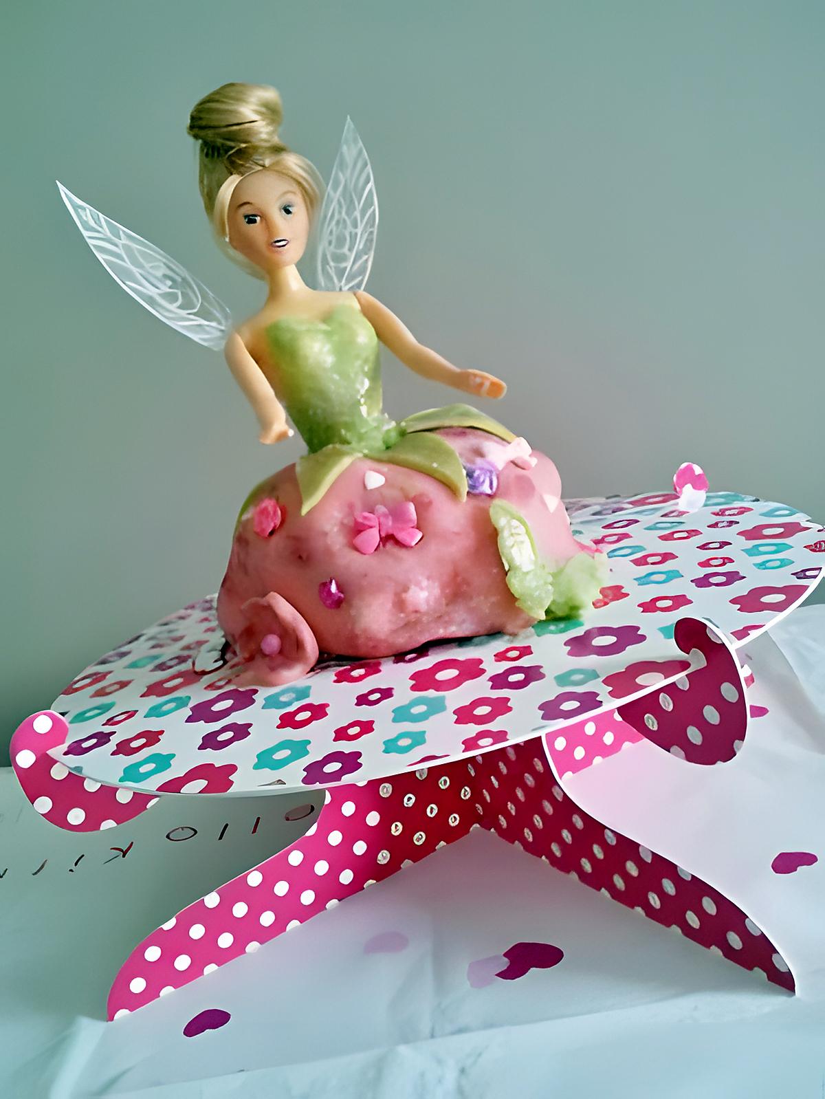 recette Gateau barbie Princesse Fée Clochette