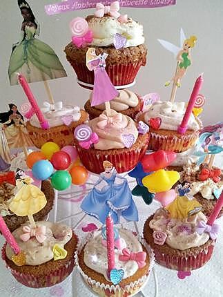 recette Tour de Princesses  (Assortiments de cupcakes)