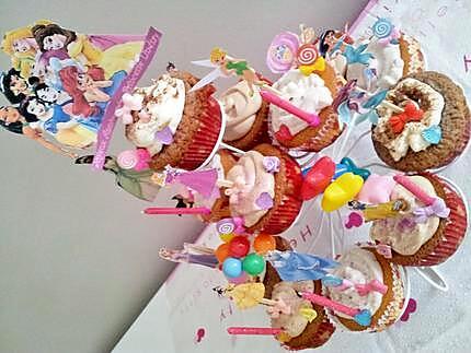 recette Tour de Princesses  (Assortiments de cupcakes)