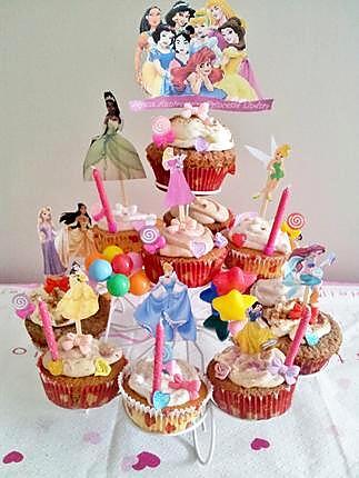 recette Tour de Princesses  (Assortiments de cupcakes)