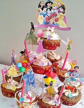 recette Tour de Princesses  (Assortiments de cupcakes)