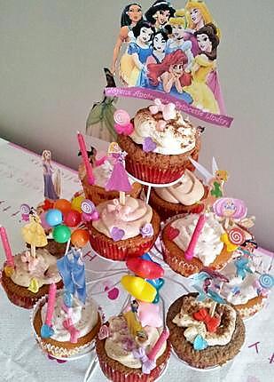 recette Tour de Princesses  (Assortiments de cupcakes)
