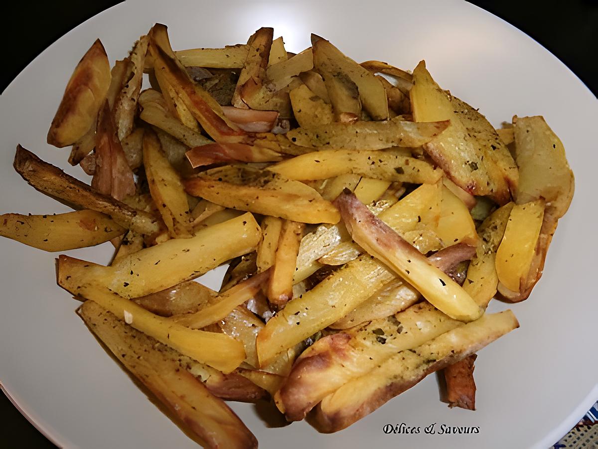 recette Frites maison cuites au four