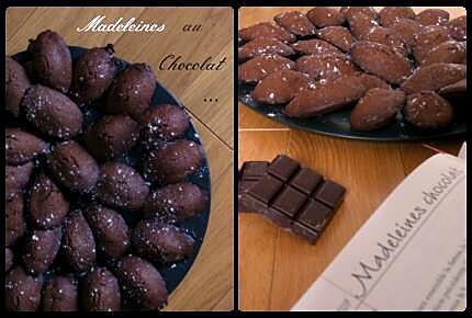 recette Madeleine au Chocolat ( C. Felder )