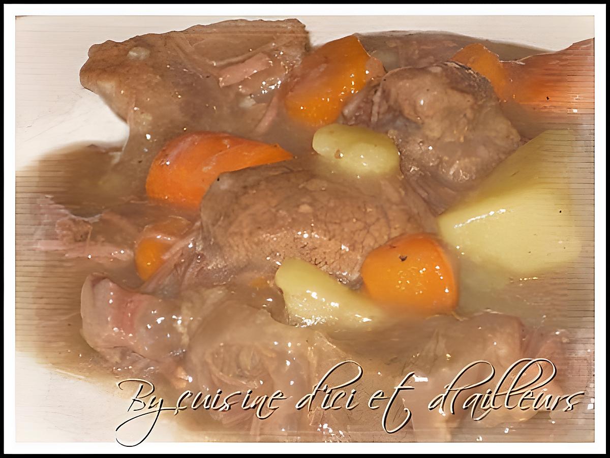 recette Boeuf au vin blanc