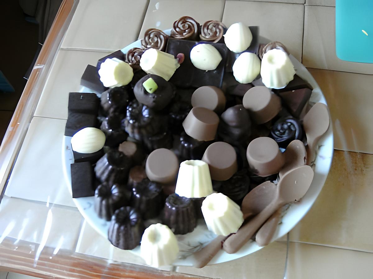 recette Divers chocolats maison