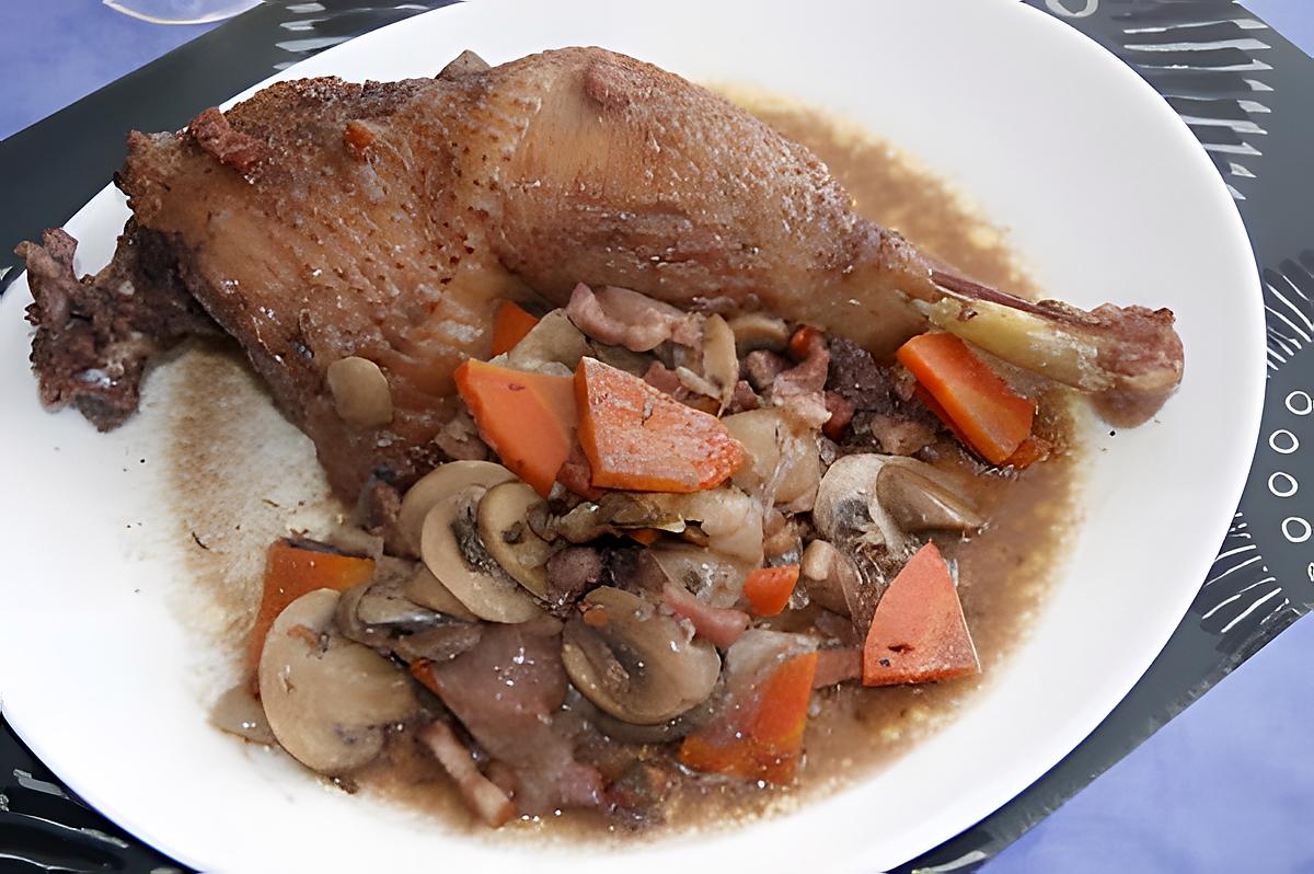 recette Le coq au vin