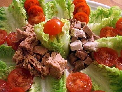 recette Salade multicolore....au caprice des Anges...