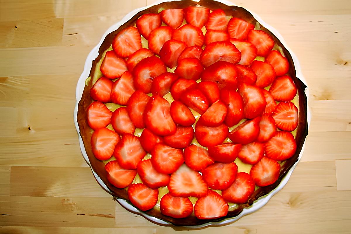 recette Tarte aux fraises