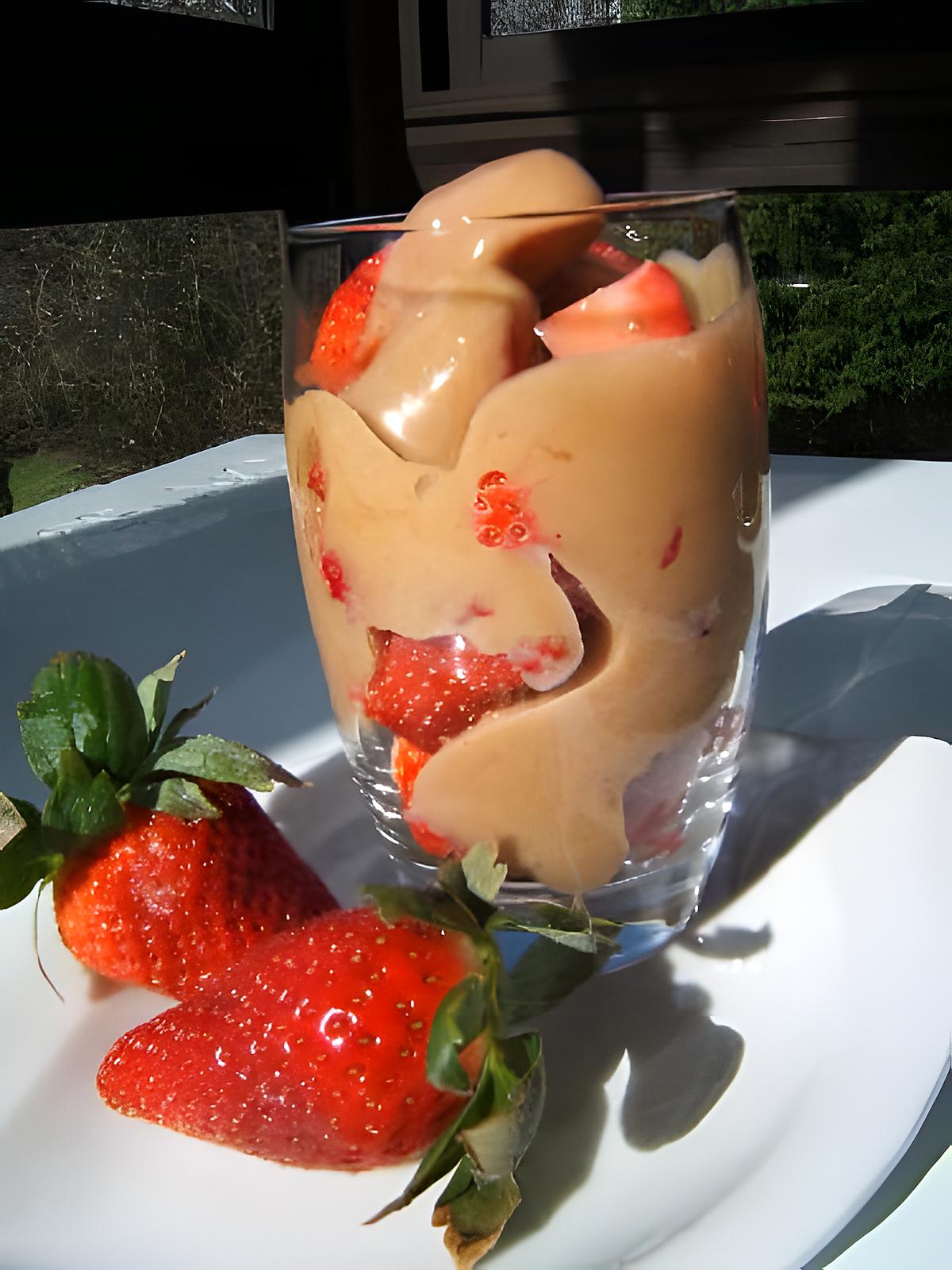 recette Sabayon vénitien aux fraises