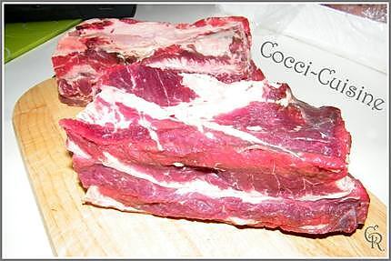 recette Plat de côtes de bœuf en cocotte au Crémant d'Alsace