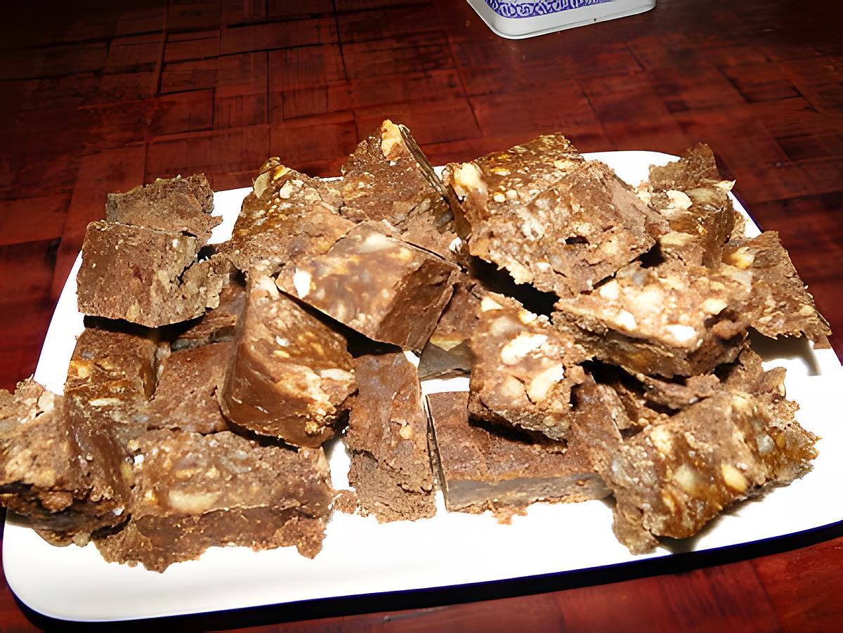 recette Bâtonnets au fudge