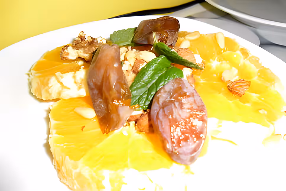 recette salade d'oranges à la tunisienne