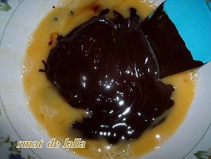 recette FONDANT AU CHOCOLAT, GLACE CARAMEL AU BEURRE SALE