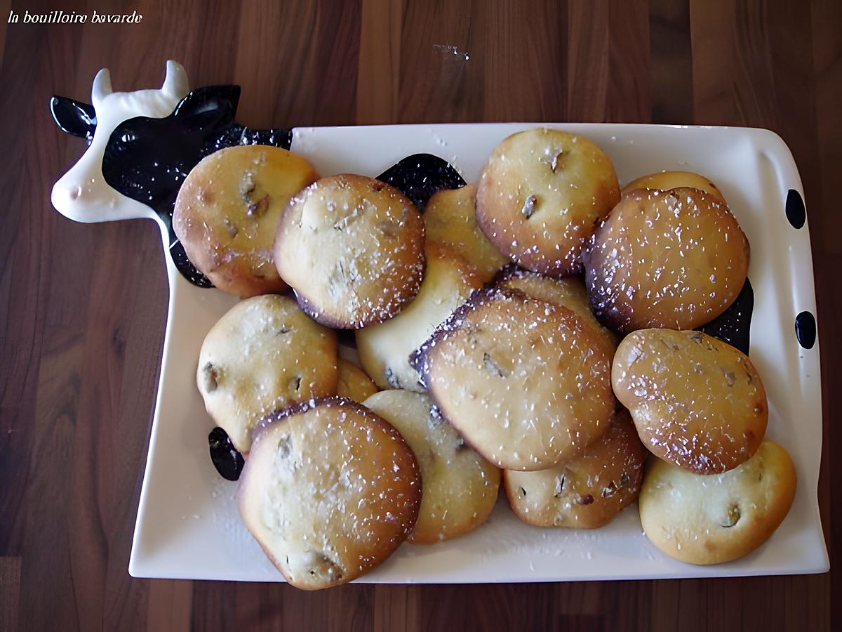 recette Palets des dames aux cranberries et citrons confits