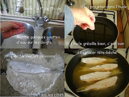 recette Petits mulets frits