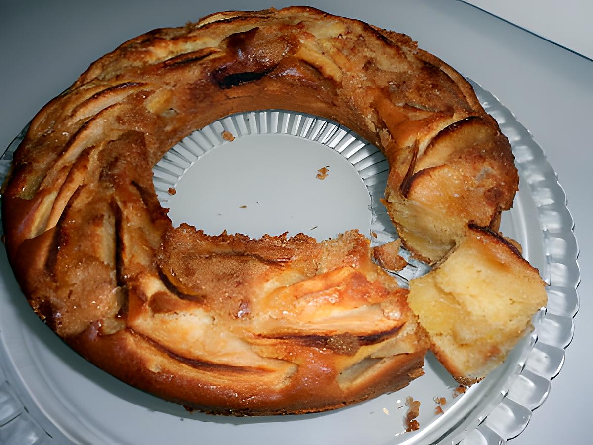 recette CAKE AUX POMMES