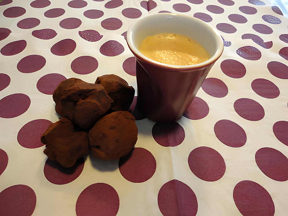 recette Truffes au chocolat