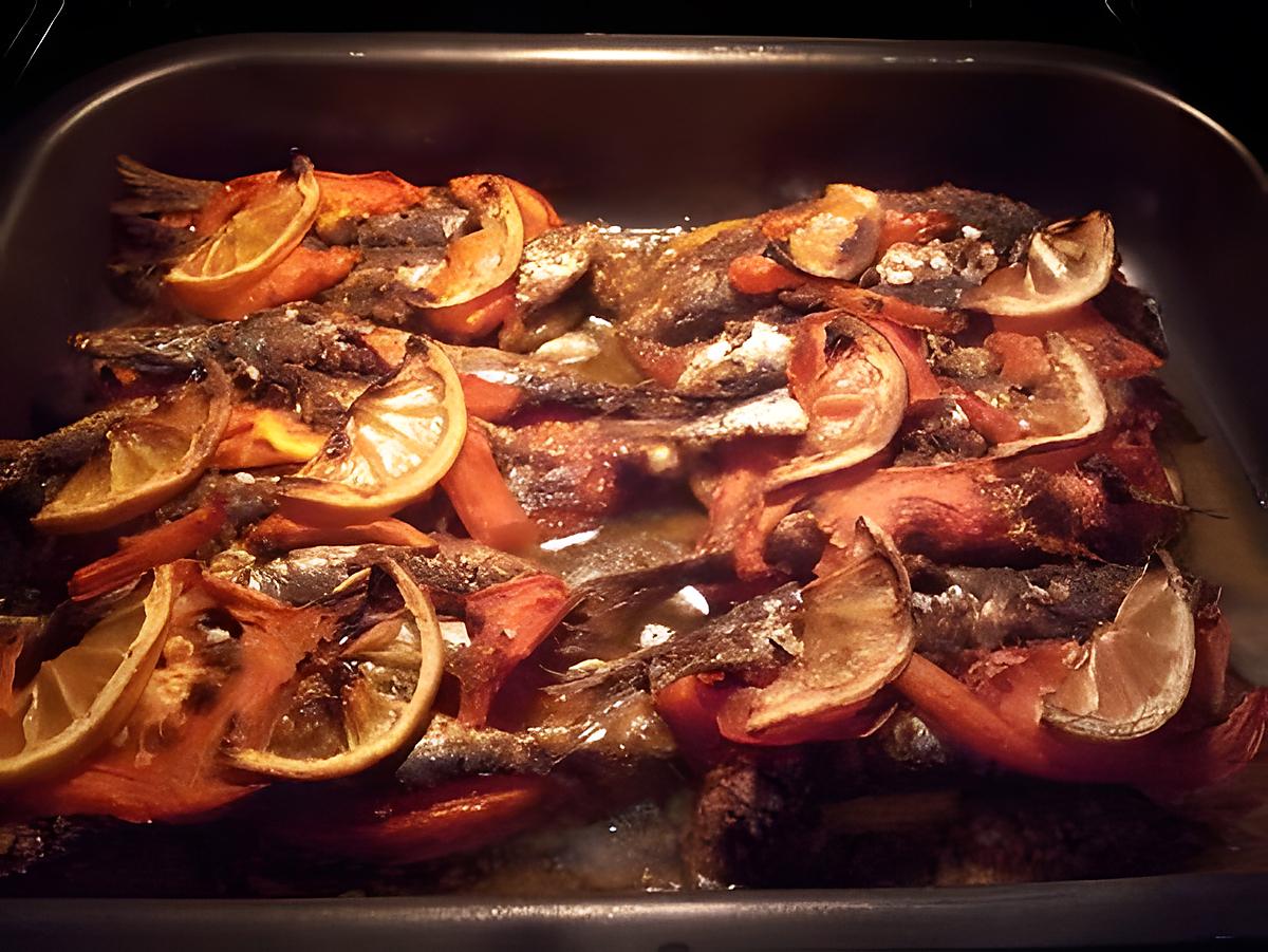 recette sardine aux epices au four