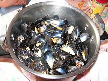 recette Moules marinières