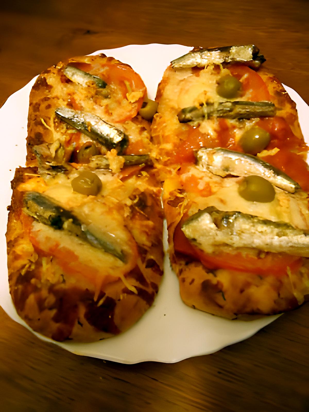 recette MINI PIZZA