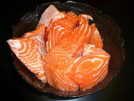 recette Tajine de saumon