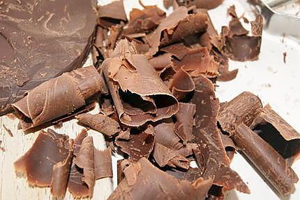 recette Deux astuces pour faire des copeaux de chocolat