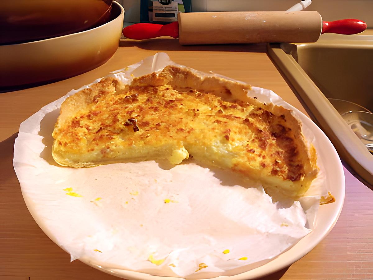recette tarte fromagère aux pommes de terres