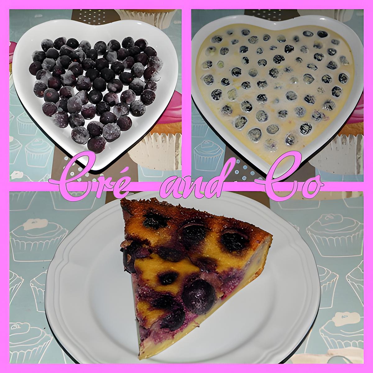 recette Clafoutis aux cerises ... congelées