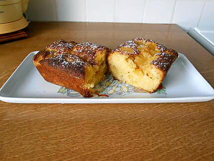 recette Cake moelleux aux ananas et au rhum.