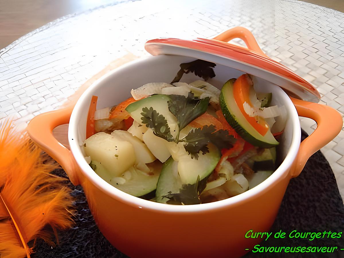 recette Curry de Courgettes